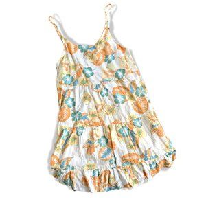 ROXY Teen Dream Floral Strappy Mid-Thigh Summer Dress NWT size S
